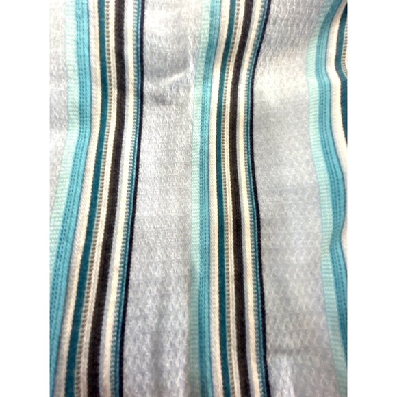 Thomas Dean Mens Shirt Long Sleeve Blue Striped Size XXLTTG - Picture 3 of 6
